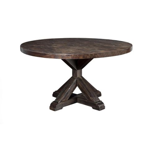 Discover the Enduring Charm of the Alpine Furniture Newberry Round Dining Table